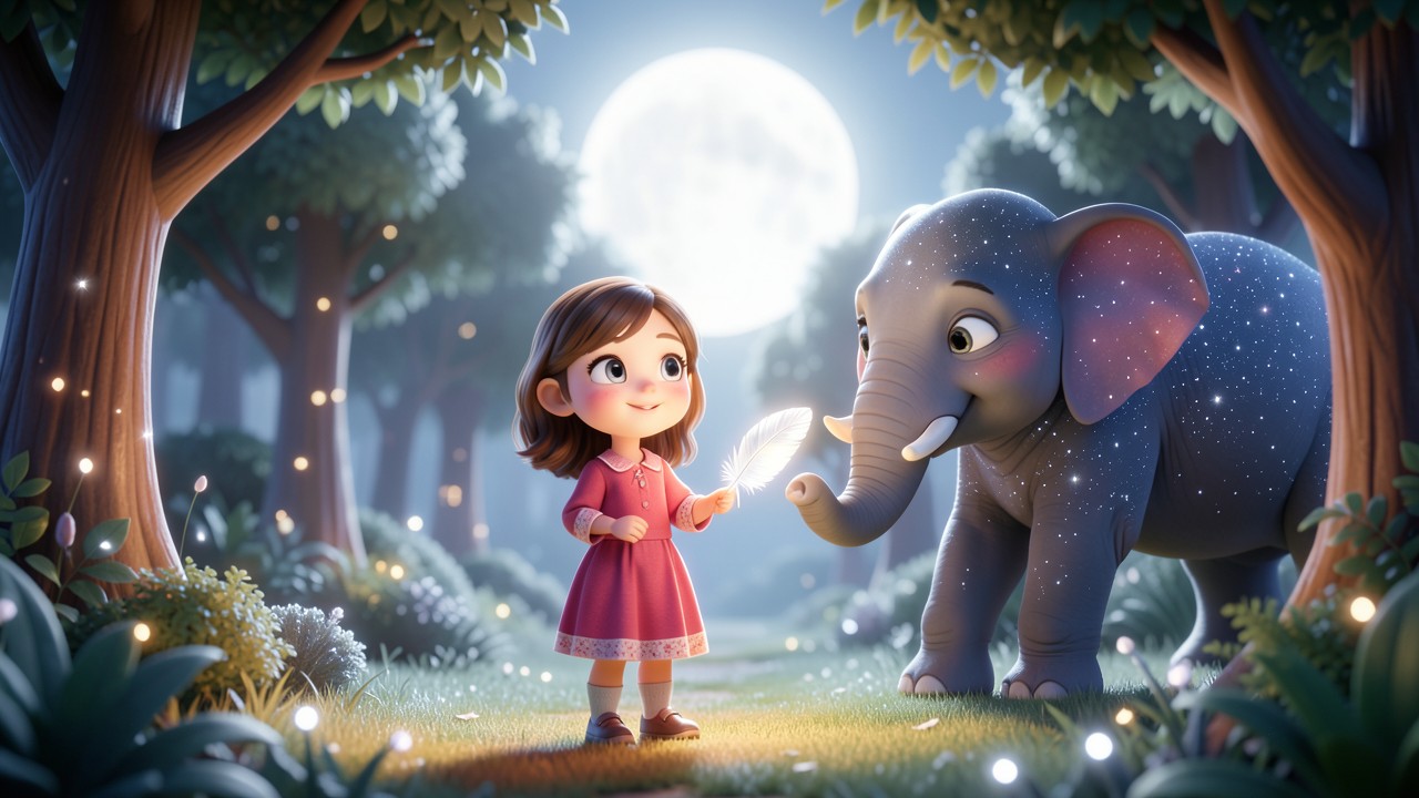 Indian Fairy Tales: The Song of the Moonlit Elephant