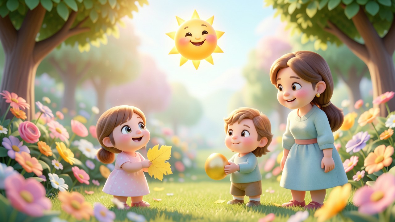A História da Cor Amarela na Educação Infantil: O Sol que Pintou o Jardim