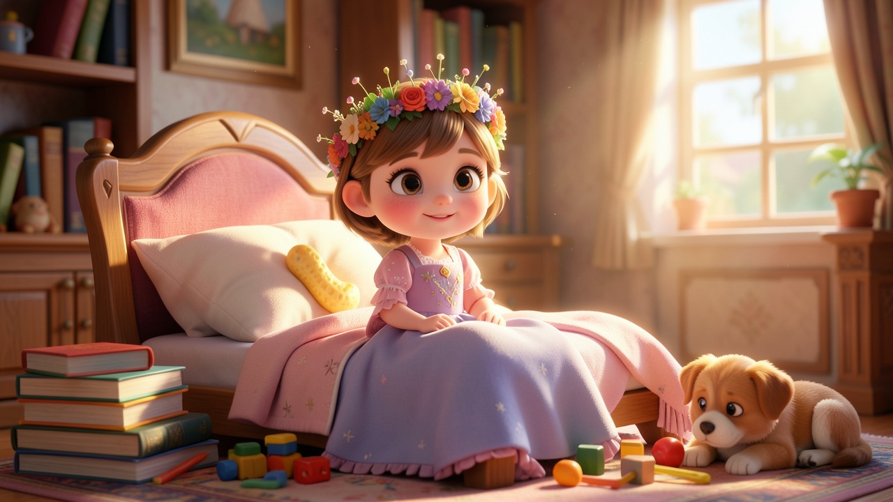 La princesse au petit pois conte: Une histoire douce et royale
