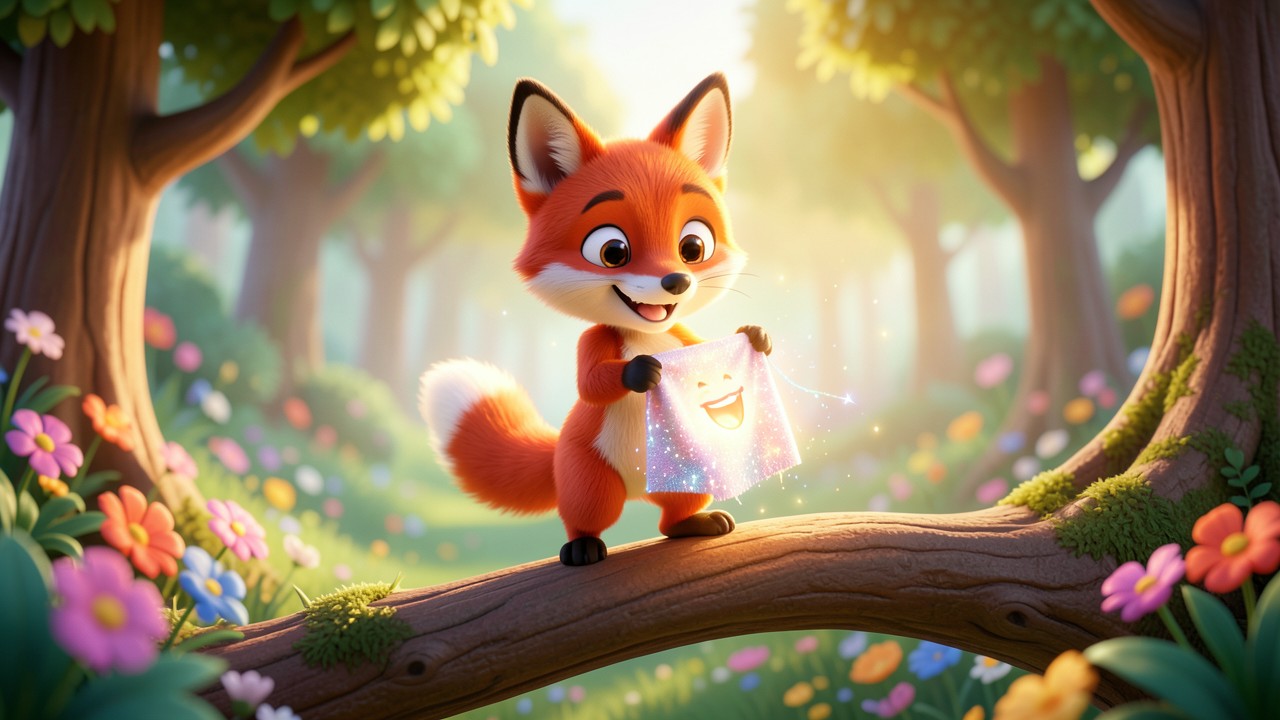 Geschichten kostenlos lesen: Der kleine Fuchs und das verlorene Lachen