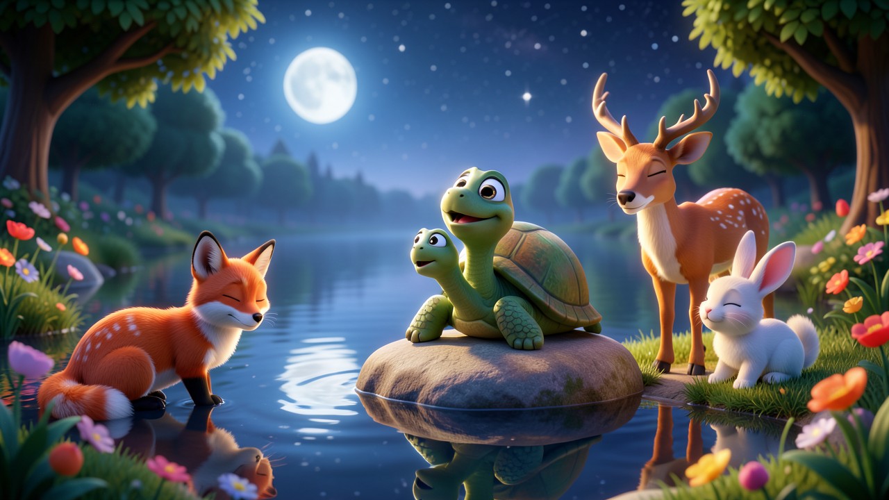 Un cuento de un animal: La tortuga que sabía cantar