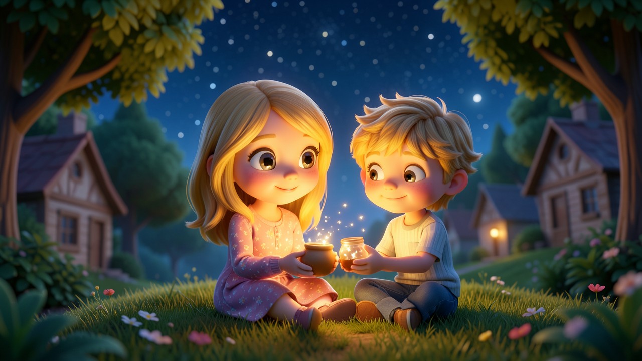 História curta para ler: A Menina e o Pote de Estrelas