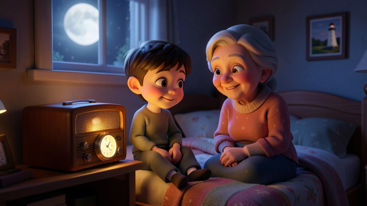 La radio de medianoche (cuento de misterio para 6.º grado)