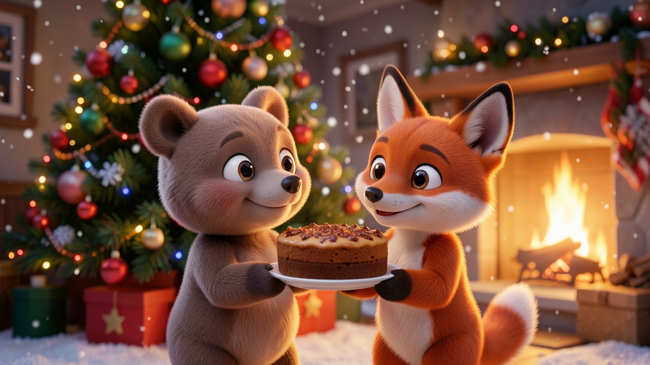 Kurzgeschichten lustig weihnachten: Der Weihnachtskuchen und die verschwundene Zimtstange