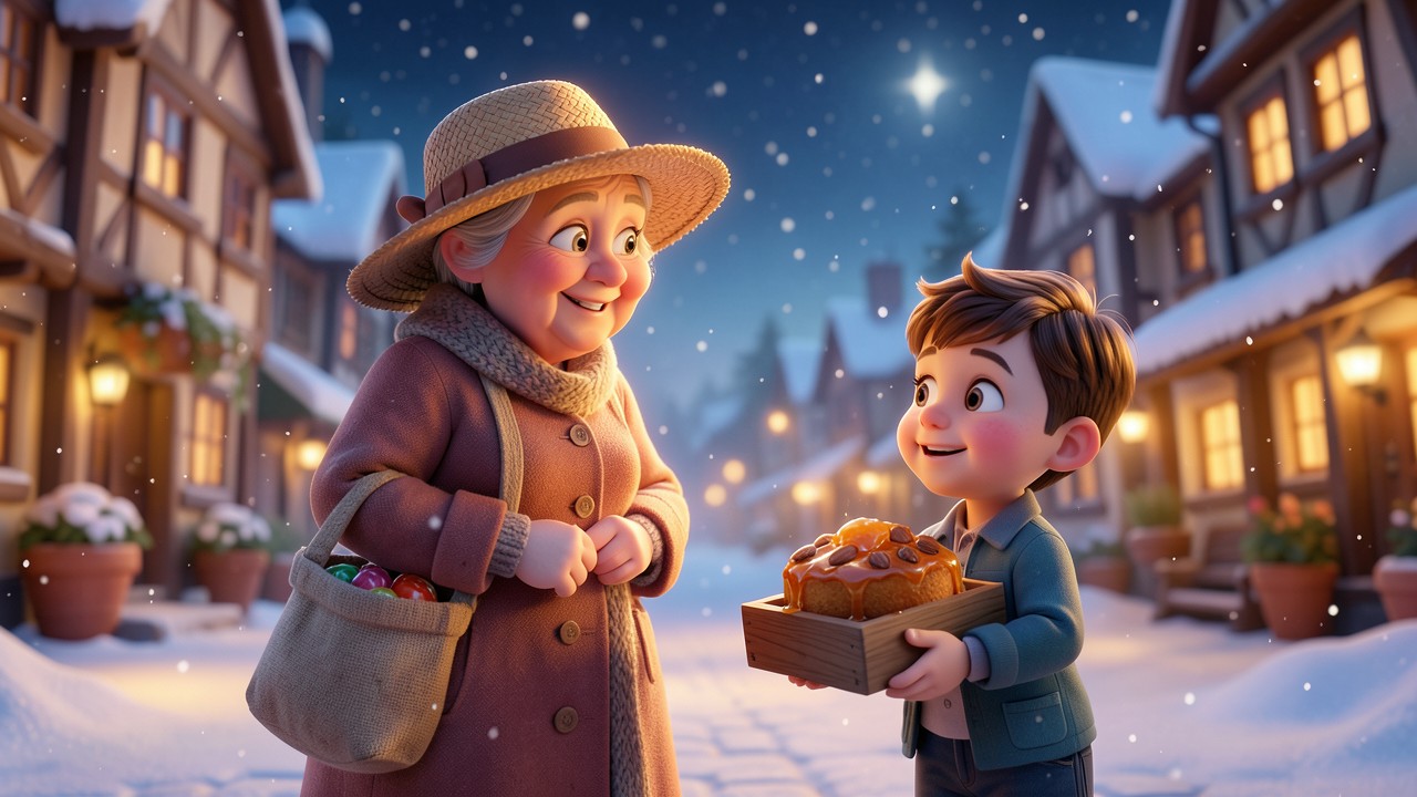 Storia della Befana per bambini: La Befana e il dolce segreto
