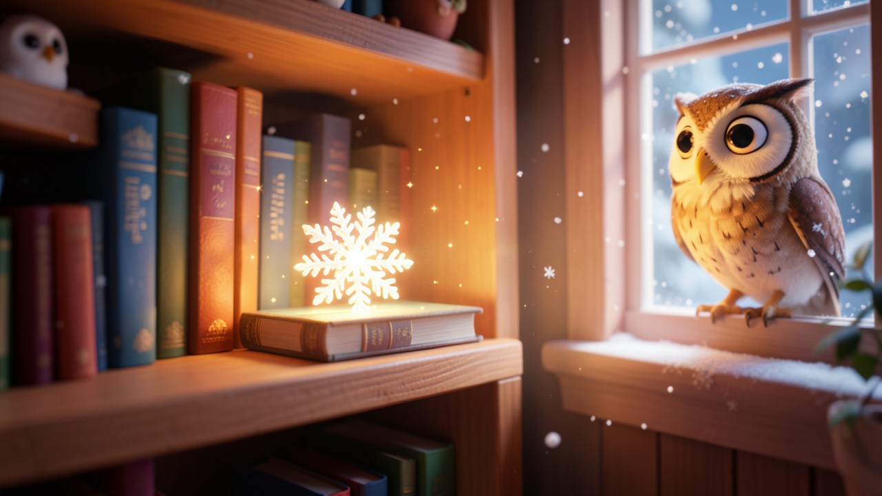 Kurze Märchen aus aller Welt: Die Schneeflocke und das verzauberte Buch