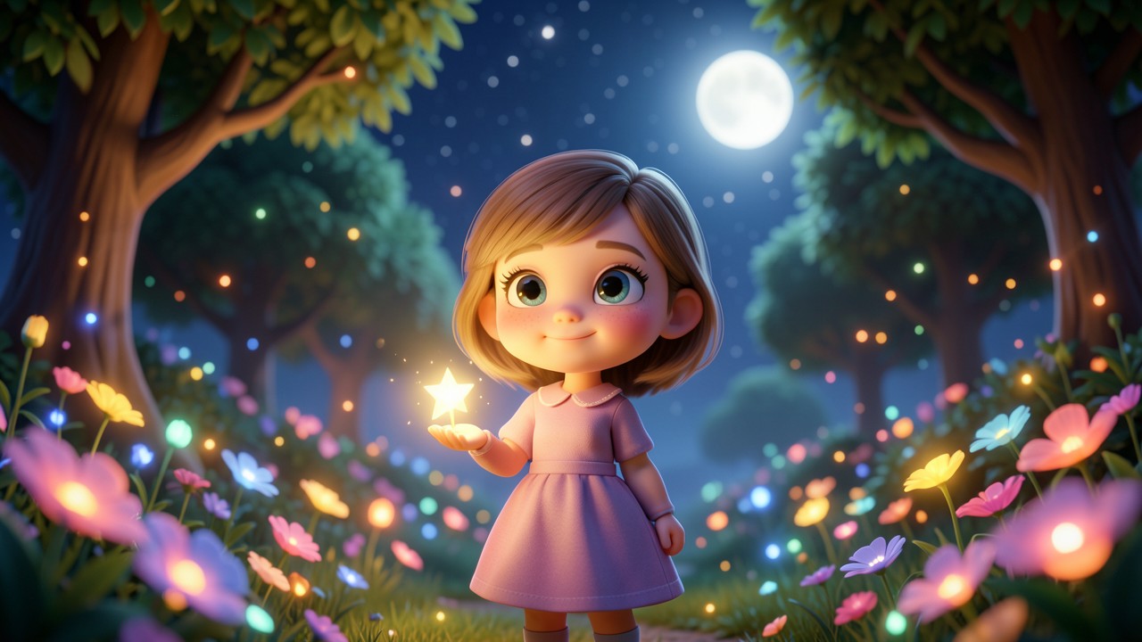 Histoire pour enfant 6 ans : Le Jardin des Étoiles