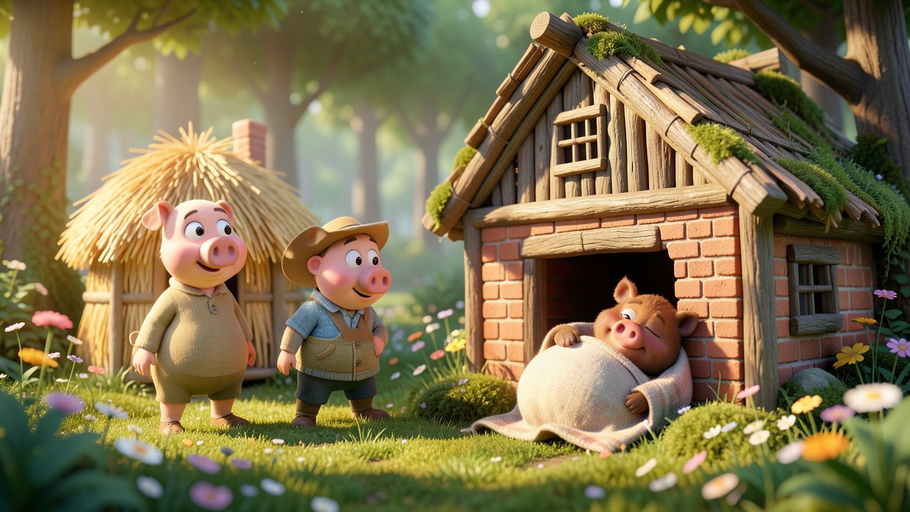 The Three Little Pigs Fairy Tale (three little pigs fairy tale)