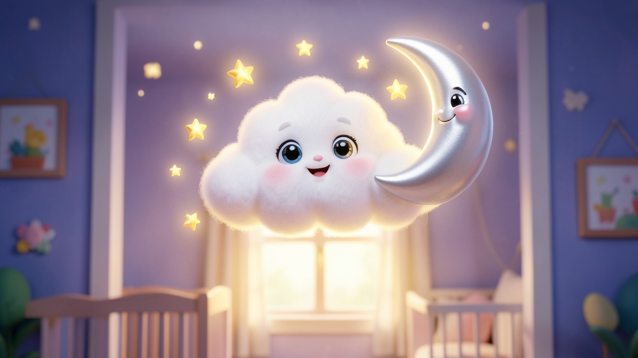 Histoire pour bebe de 2 mois : La Chanson des Nuages Doux