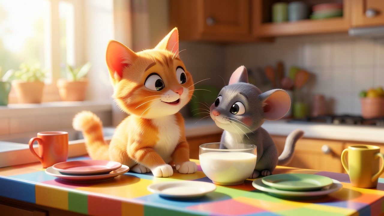 El gato y el ratón cuento corto: Una amistad inesperada