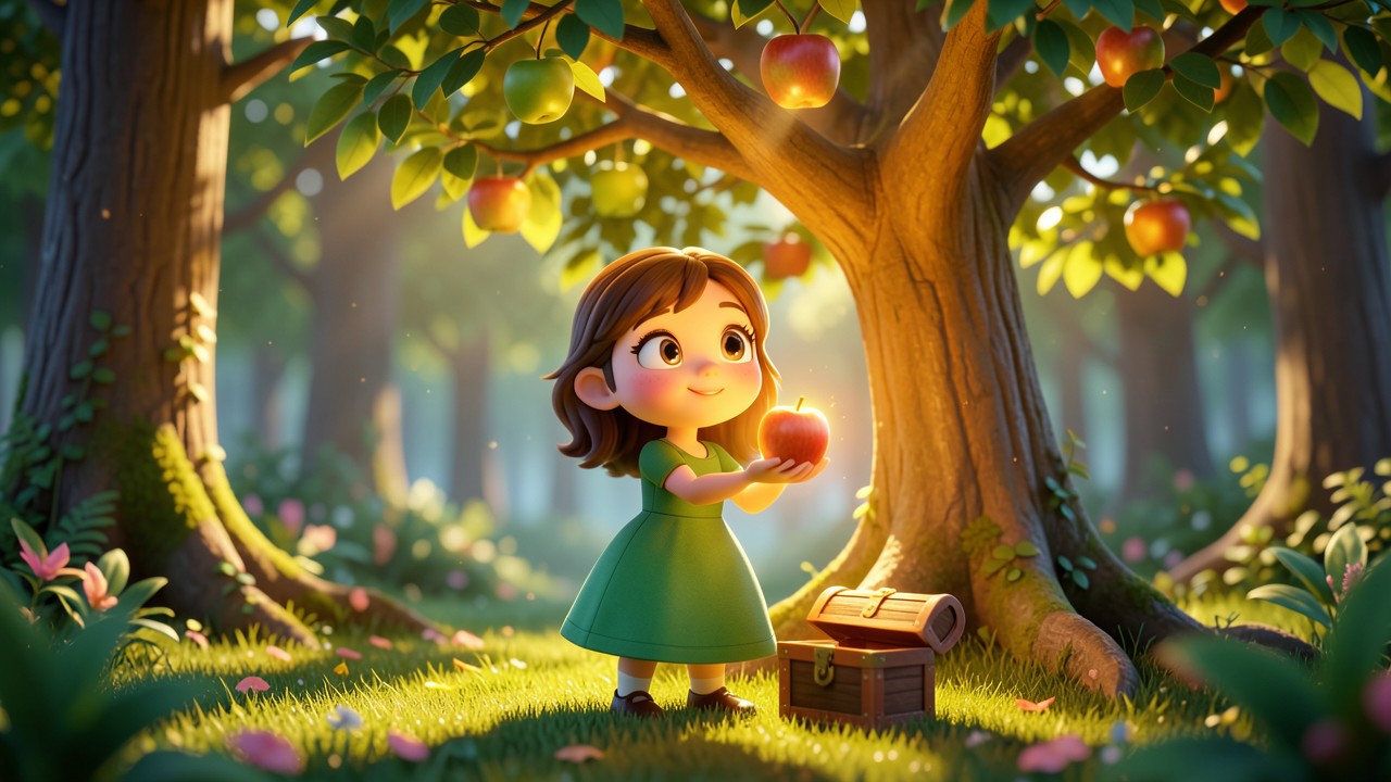 Short Stories with Morals: The Honest Apple Tree