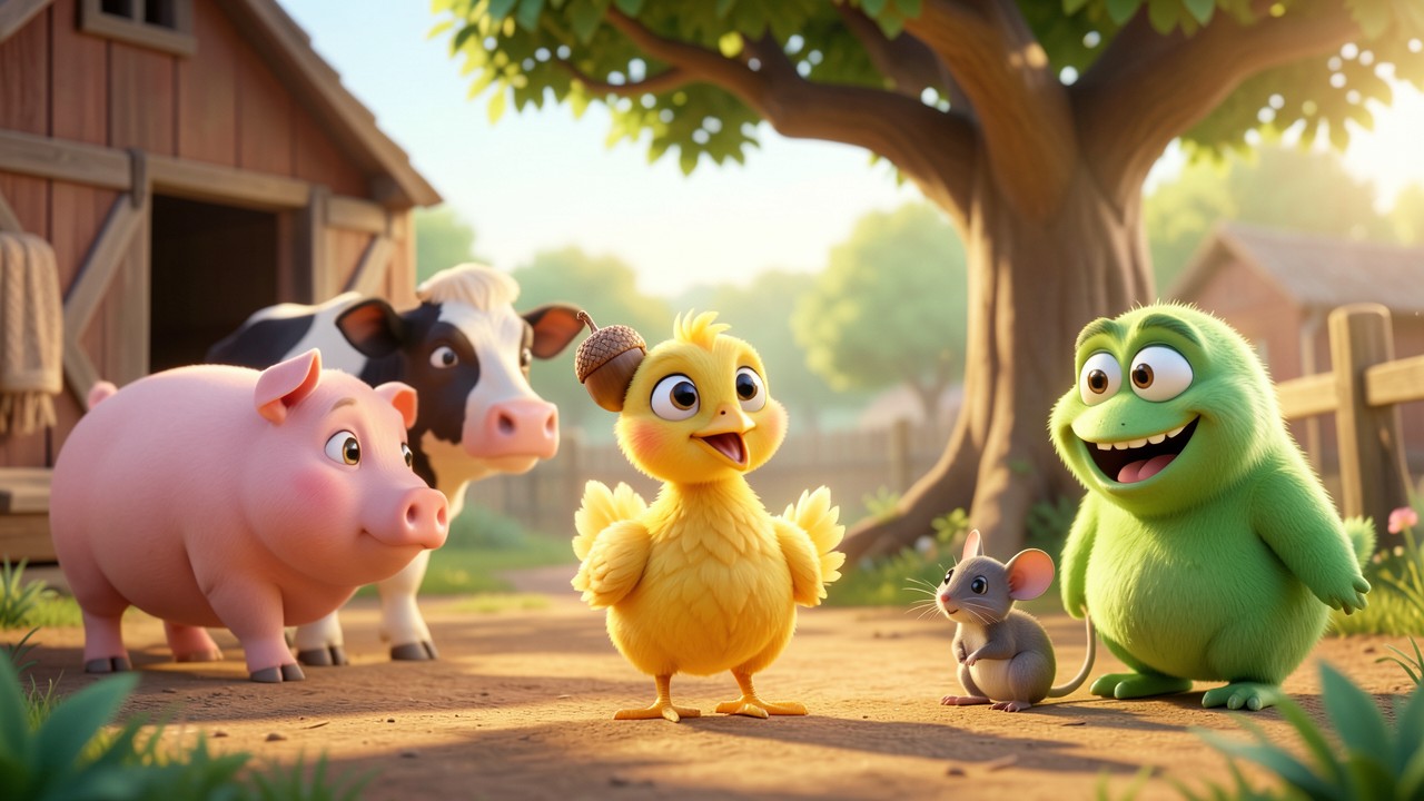 The Story of Chicken Little and the Sky-Falling Fable