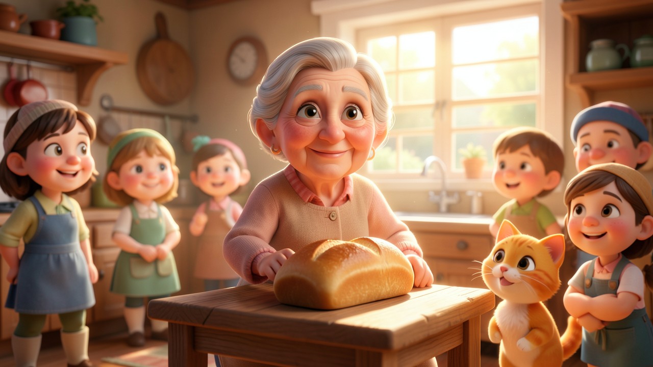 Exemplos de Conto Curto: O Pão de Amor da Vovó Lúcia