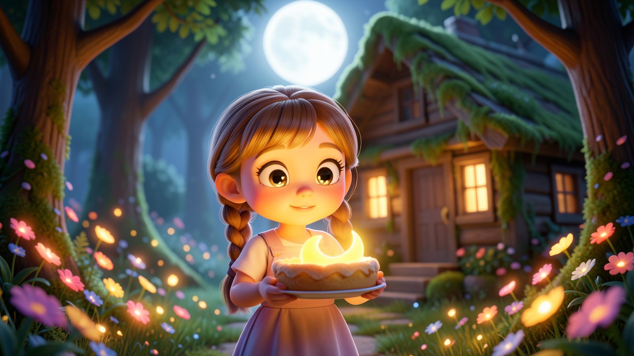 L'histoire de la sorcière et les gâteaux de lune