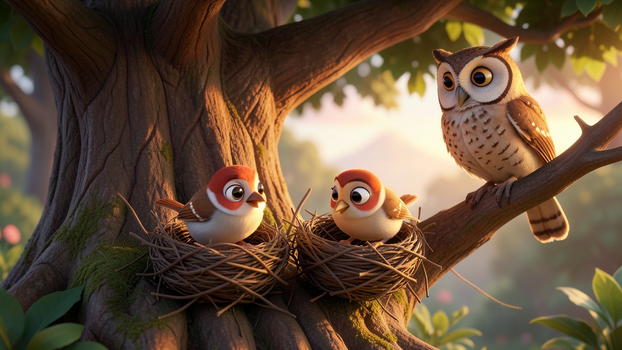 The Two Birds and the Only Nest
