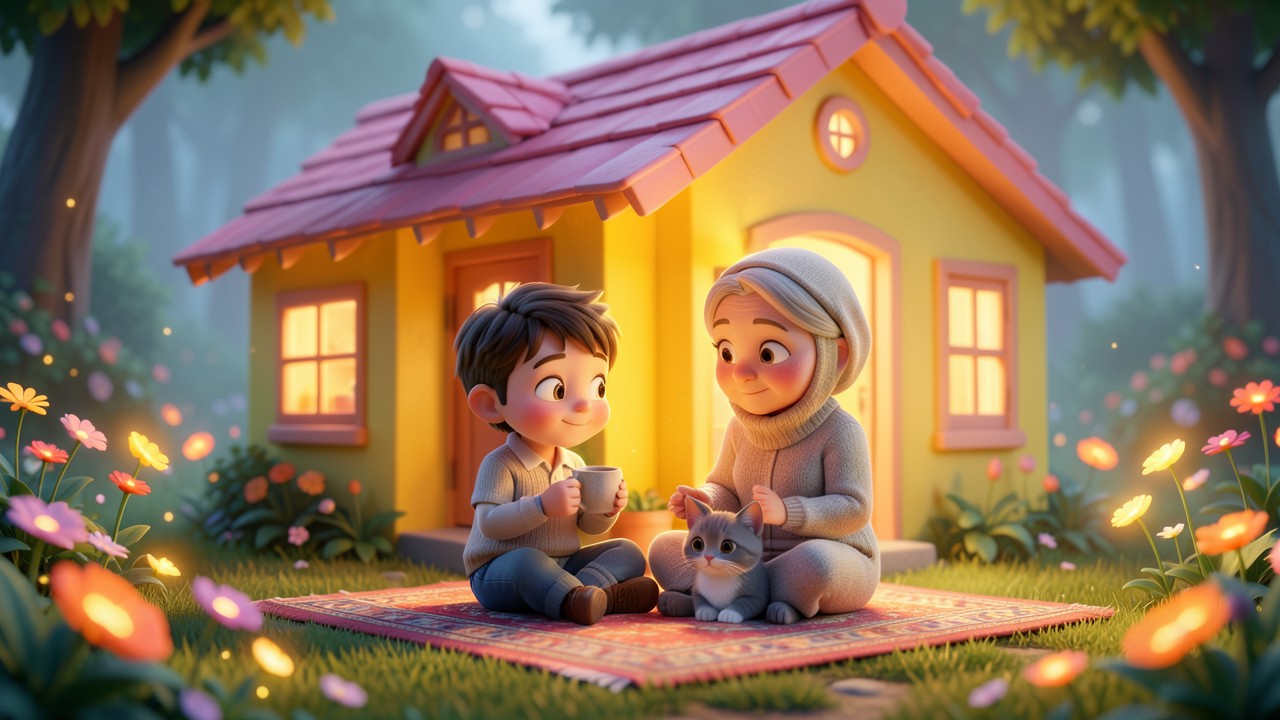Racconto sull'accoglienza per bambini: La Casa di Luce e il Piccolo Straniero