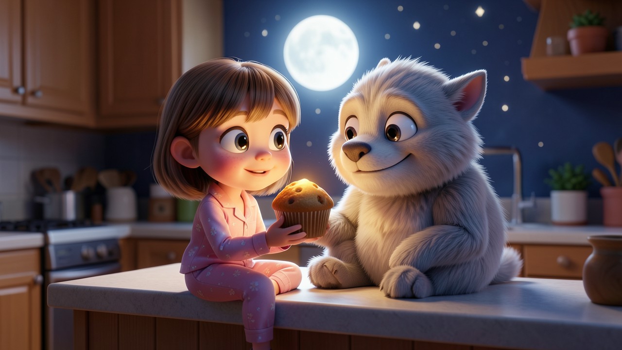 Childrens Bedtime Stories: The Moonlight Muffin
