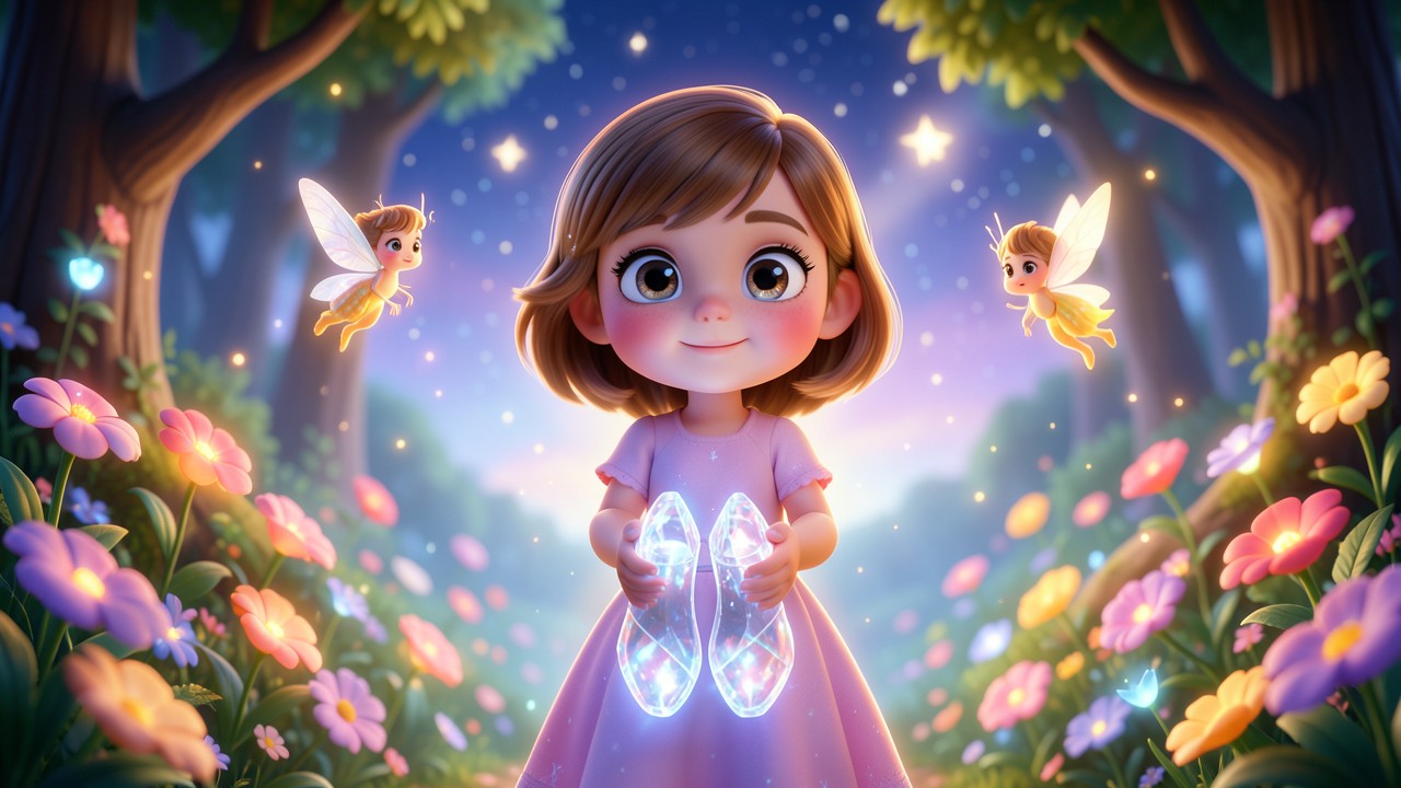 Cuentos de hadas para leer: El secreto de los zapatos de cristal