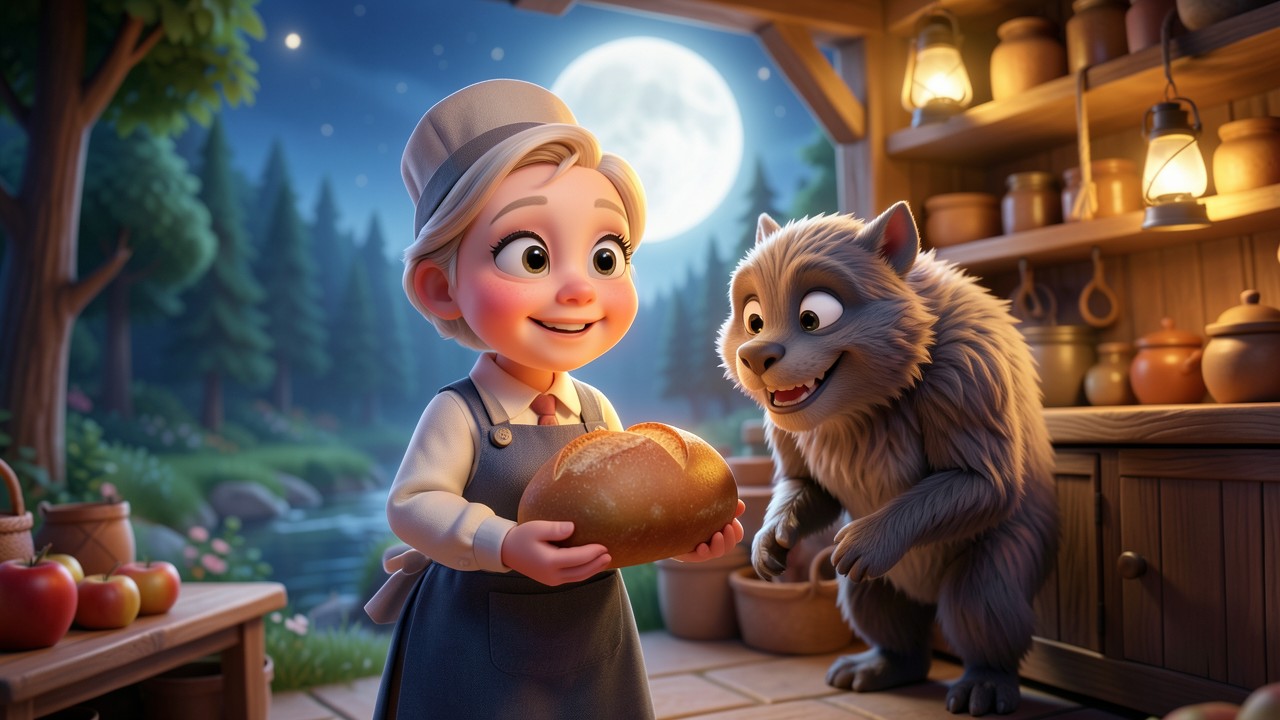 Old Folk Tales: The Moonlight Baker