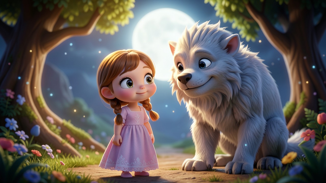 Nome de Histórias Infantis: A Menina e o Monstro da Lua