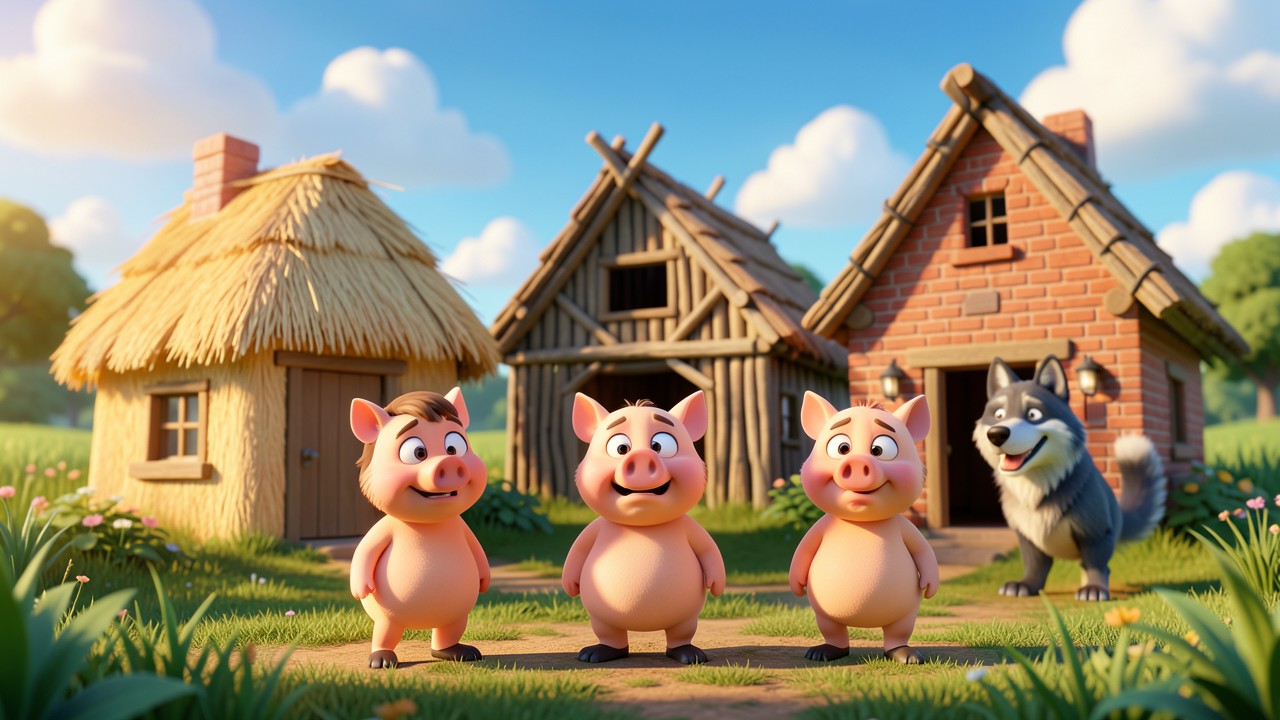 Story The Three Little Pigs