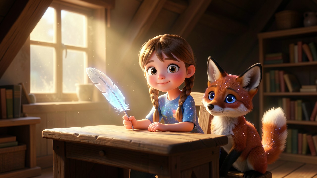 The Fairy Tale Writer and the Whispering Quill