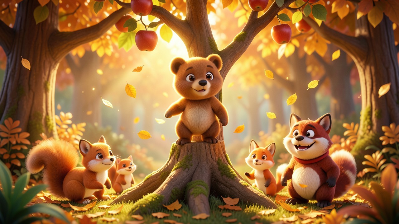 Herbstgeschichten für Kinder: Der letzte Apfelbaum