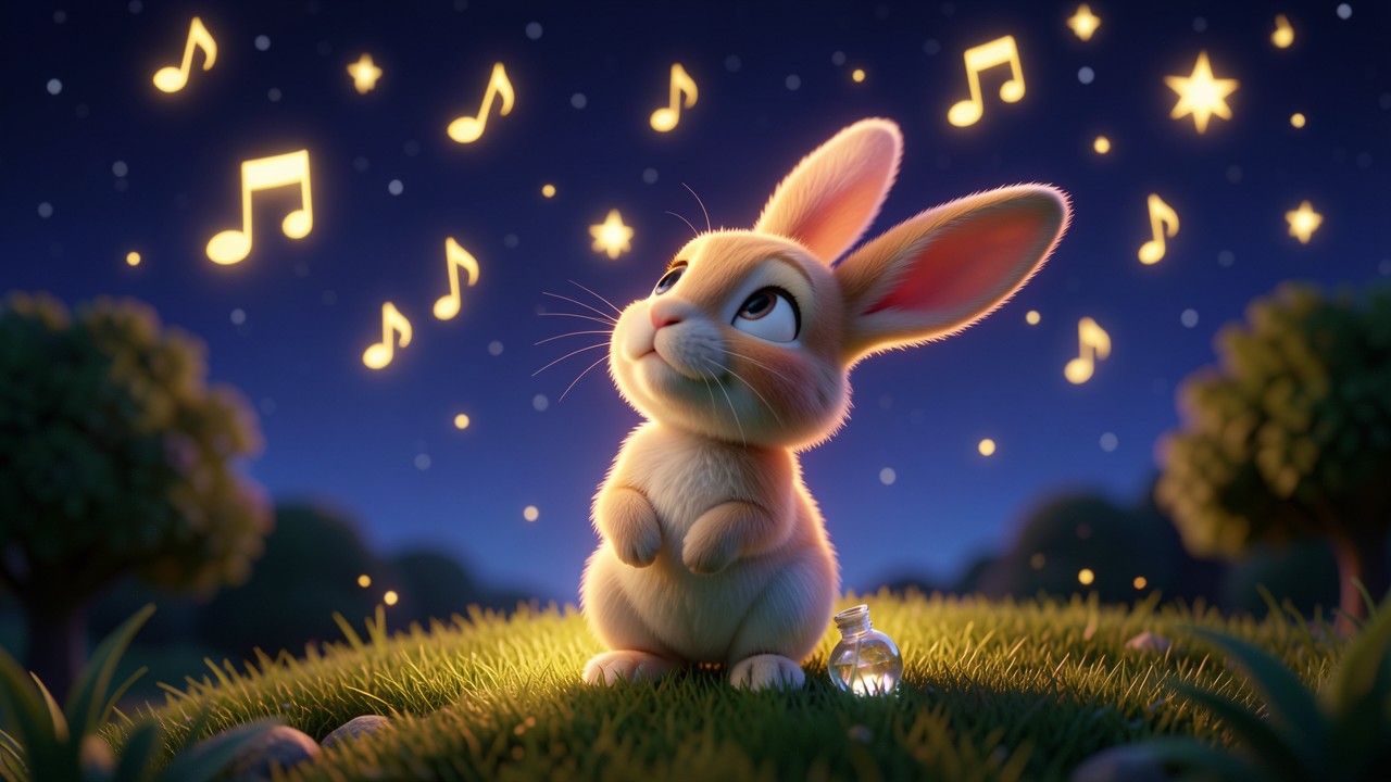 Le Lapin de Conte de Fée et la Chanson des Étoiles