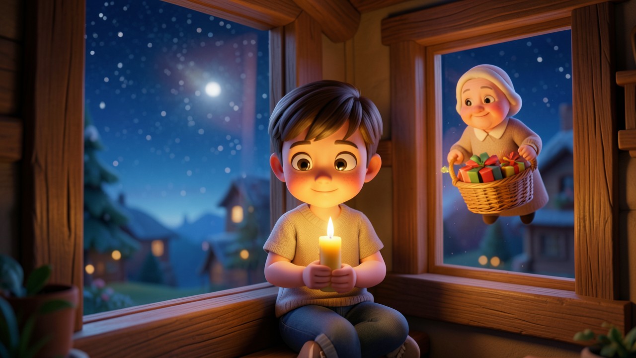 Favola della Befana per bambini: La Befana e il Cielo di Stelle
