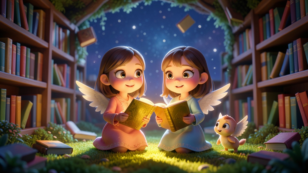 All About Fairy Tales and the Moonlight Library