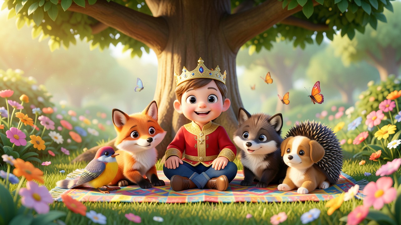 El príncipe feliz cuento corto: La alegría en el jardín