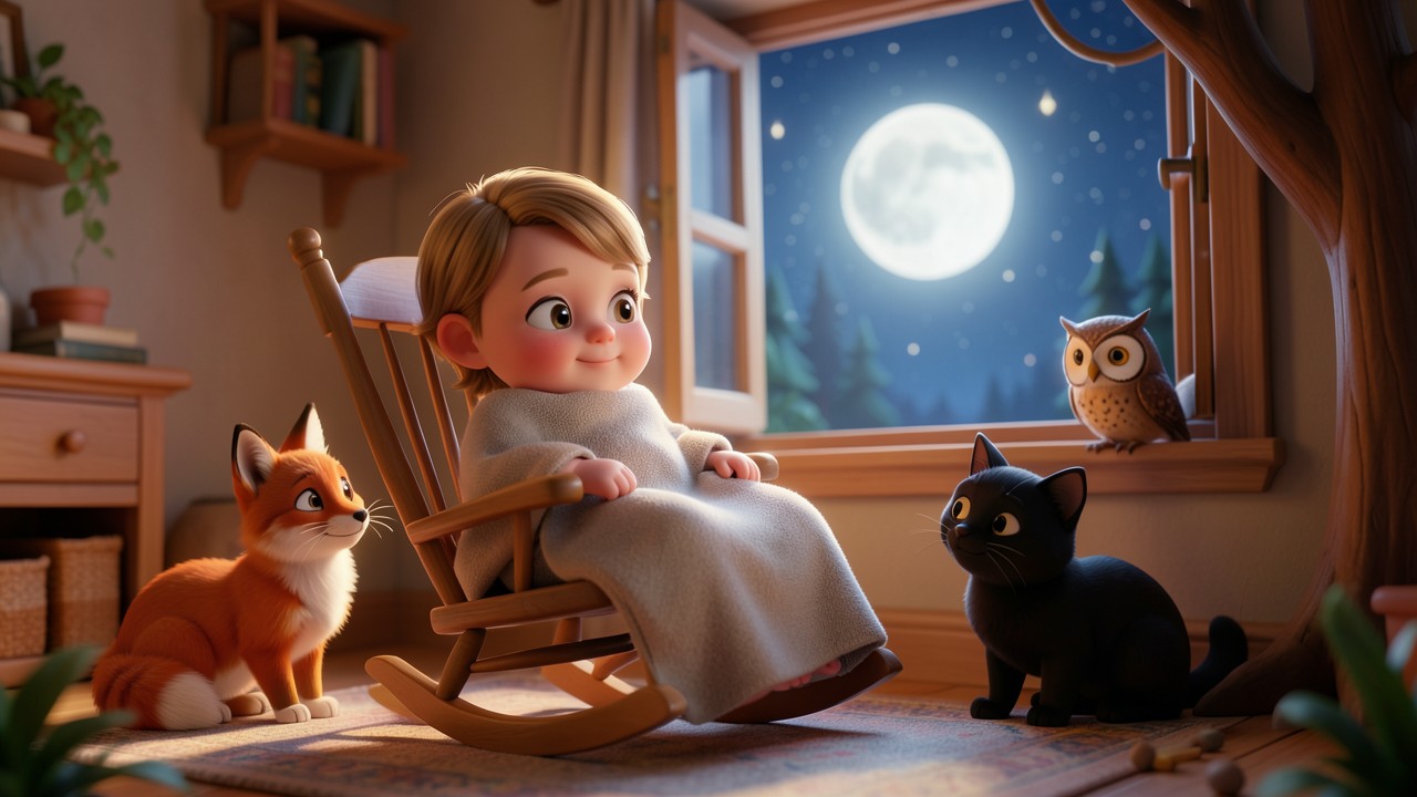 Histoire pour les bébés : Le Chant de la Lune