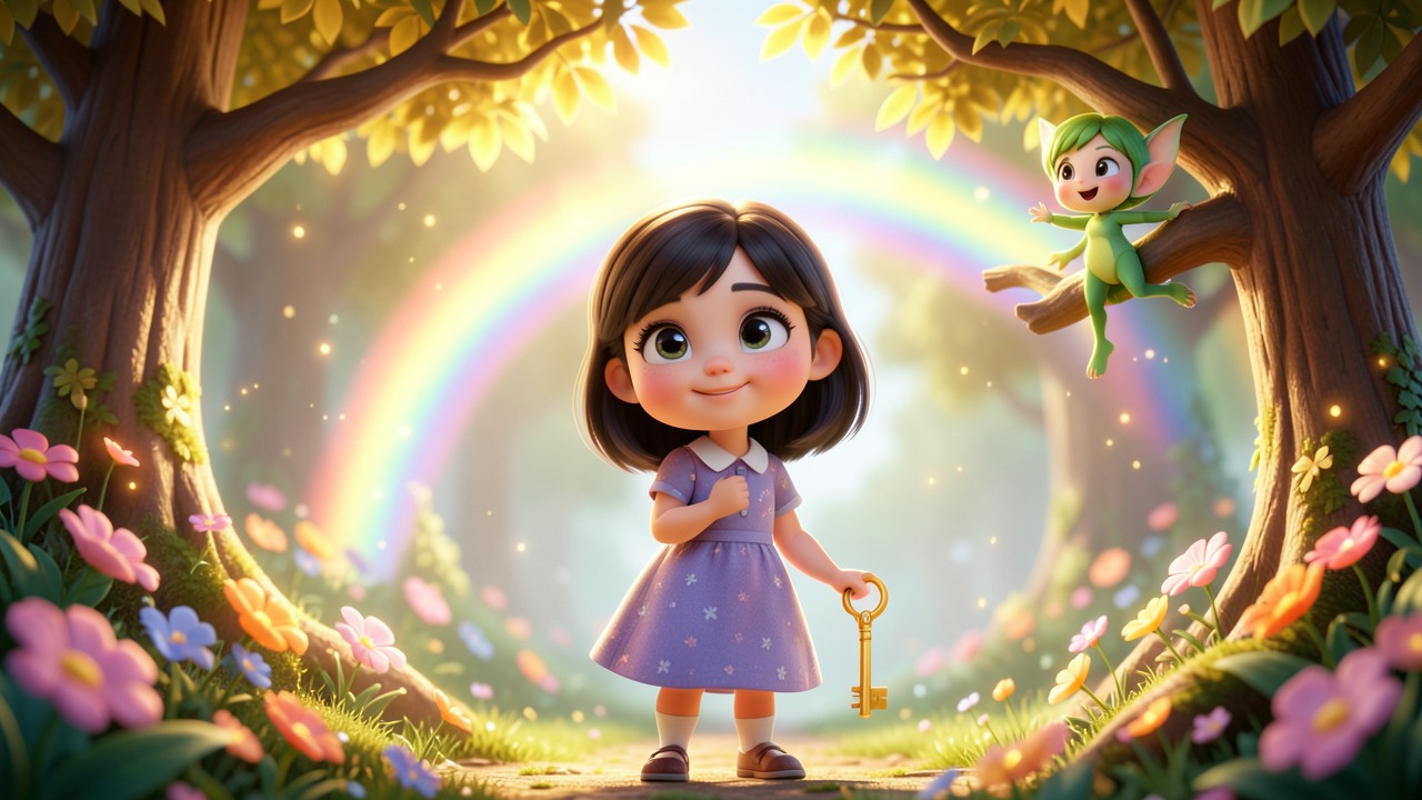Le Personnage Conte de Fée et la Clé d'Or
