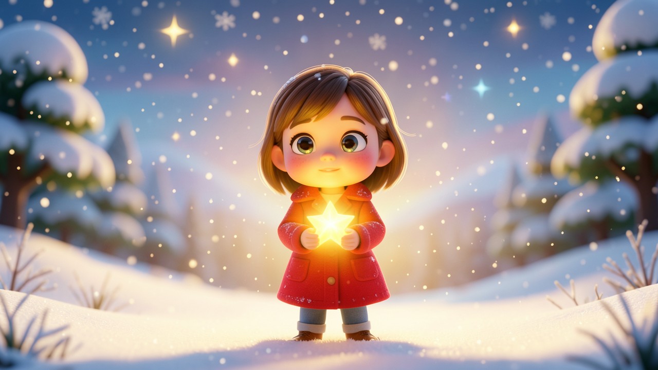 Weihnachtsgeschichte kurz zum Nachdenken: Der Stern im Schneefeld