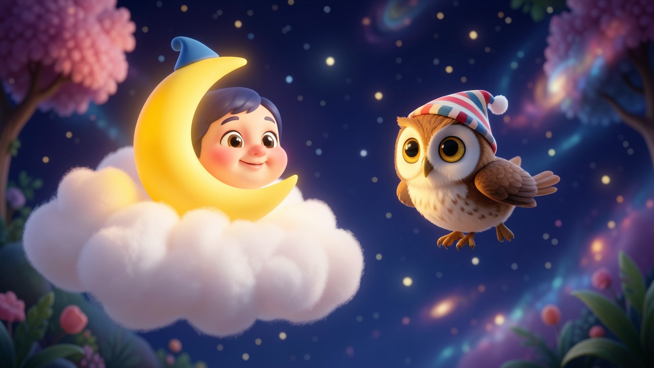 Favole per neonati: La Luna si Perde nel Cielo