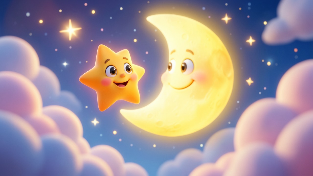 Favole da leggere per bambini: La stella che sorrise alla luna