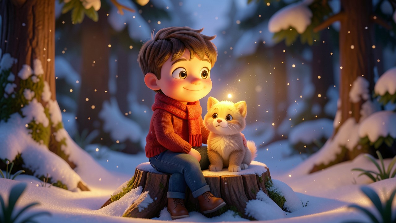 Besinnliche Weihnachtsgeschichte kurz: Der kleine Lichtspender