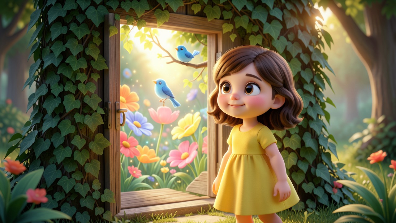 Histoire courte enfant 5 ans : Le Jardin Secret de Lila