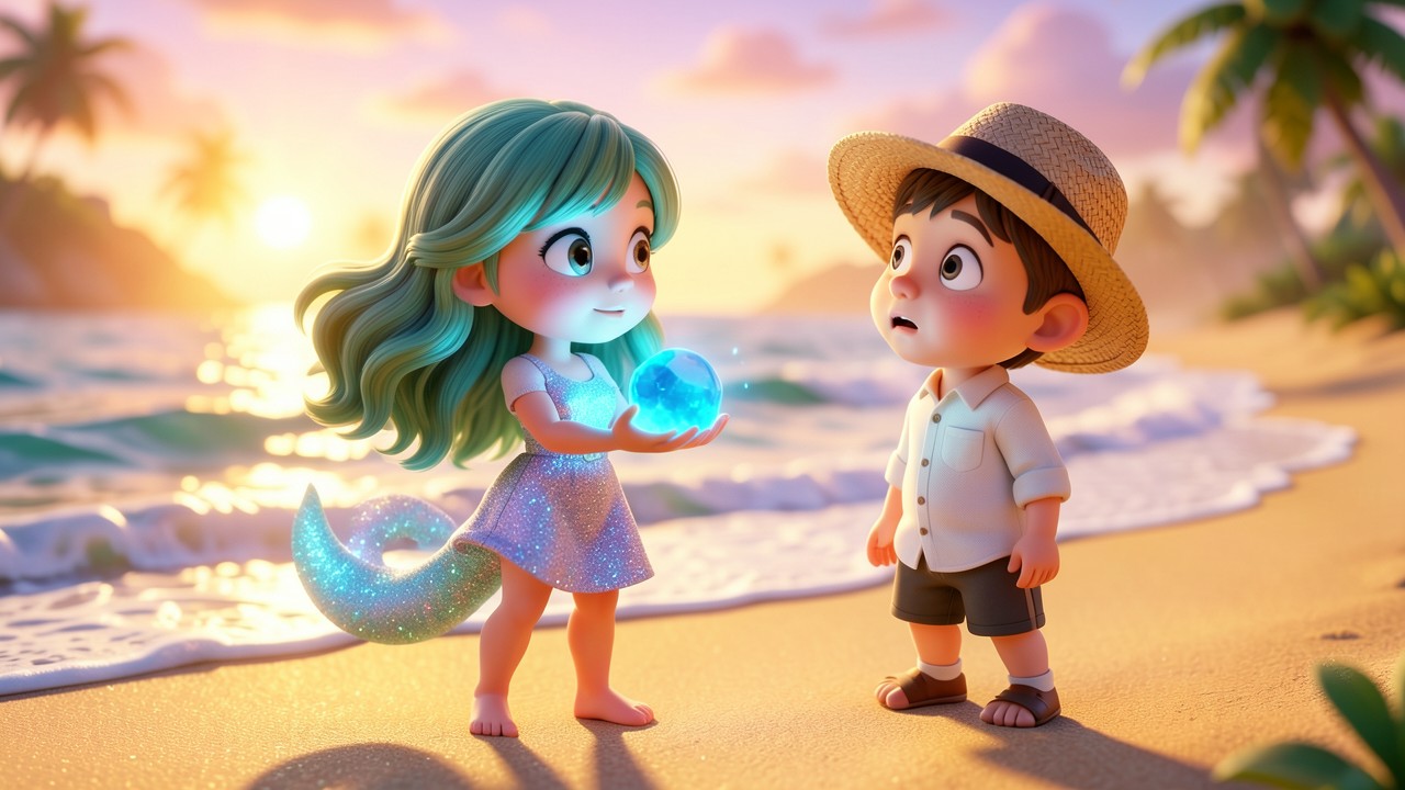 Les contes d'Andersen : La Petite Sirène et la pierre de lune
