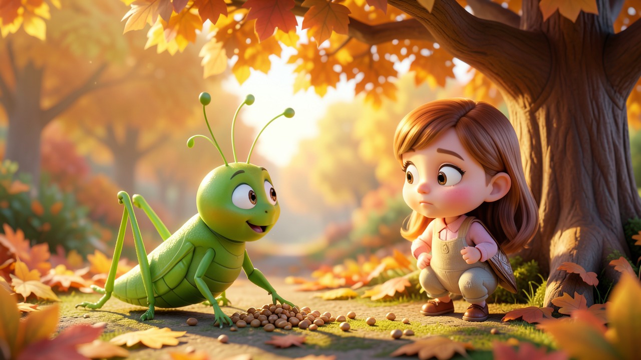 Storie brevi per bambini da leggere: La Cicala e il Grillo