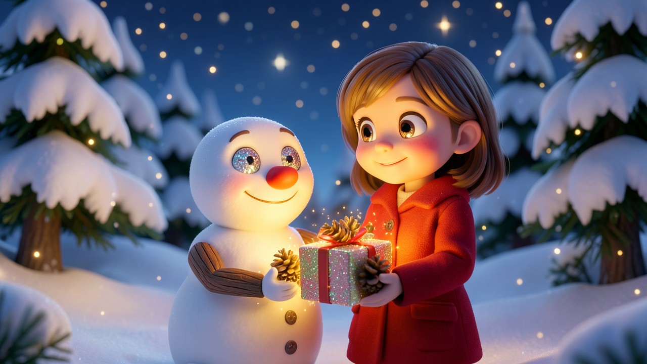 Geschichten zu Weihnachten: Der Schneemann mit dem warmen Herzen