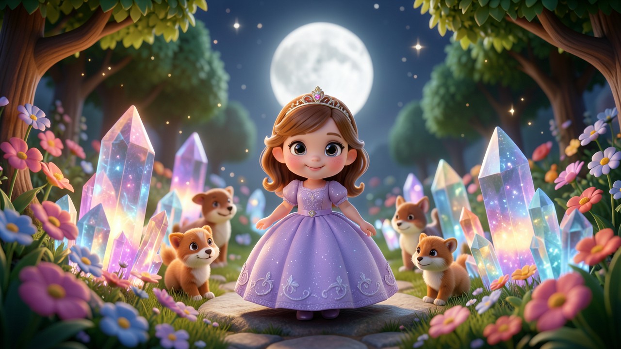Cuentos de princesas y el secreto del jardín de cristal