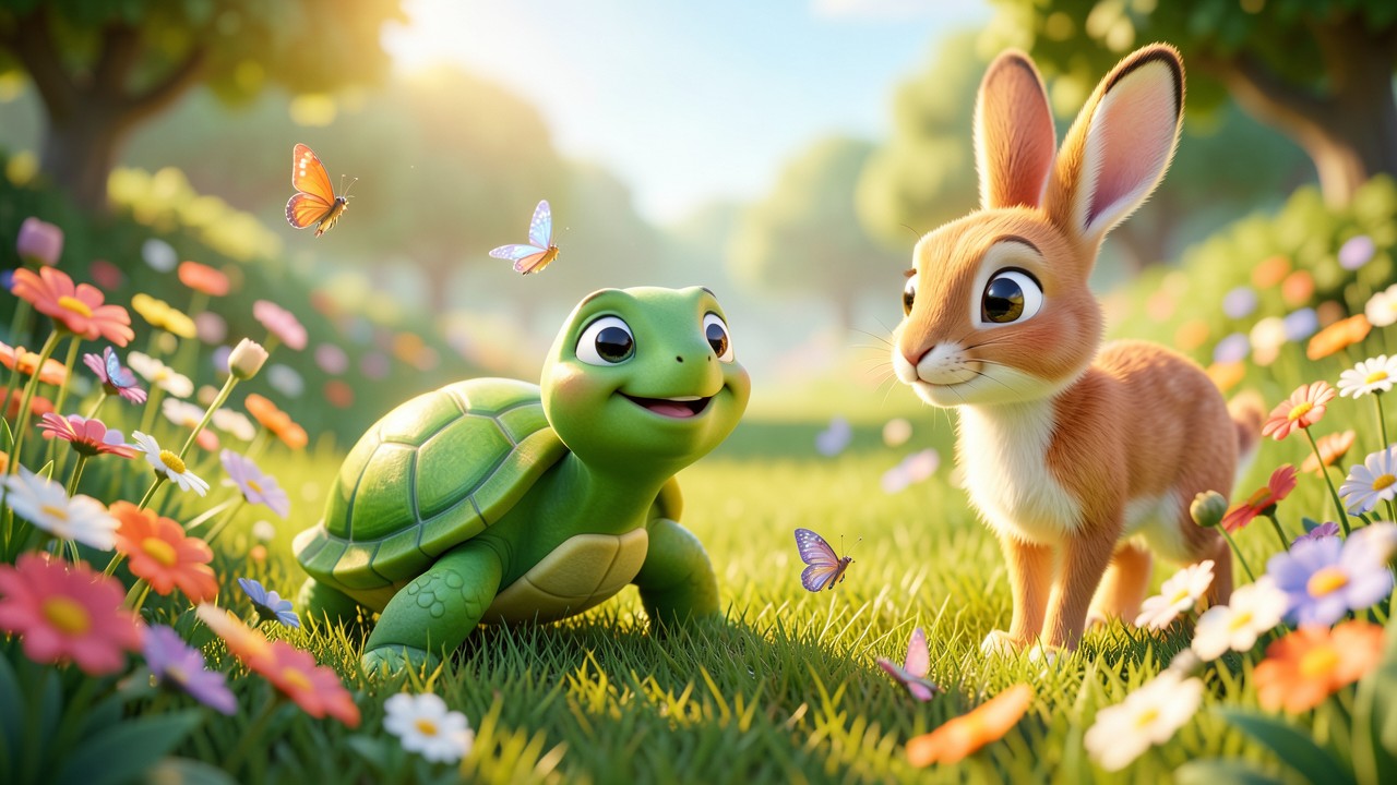 Mini Moral Stories: The Little Turtle Who Waited