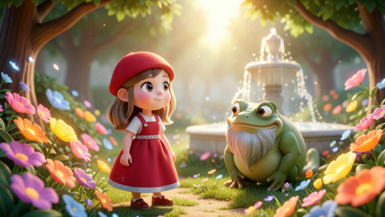 Historinha da Chapeuzinho e o Segredo do Jardim