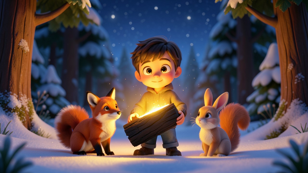 Mini Conte de Noël: La Bûche Magique