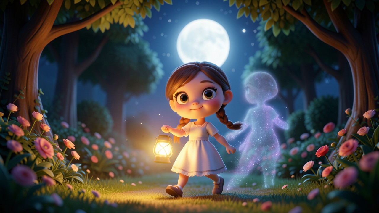 The Moral Story of the Moonbeam and the Shadow