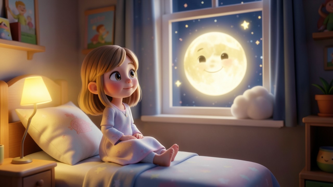 História para Crianças Dormir: A Lua que Canta para os Sonhos
