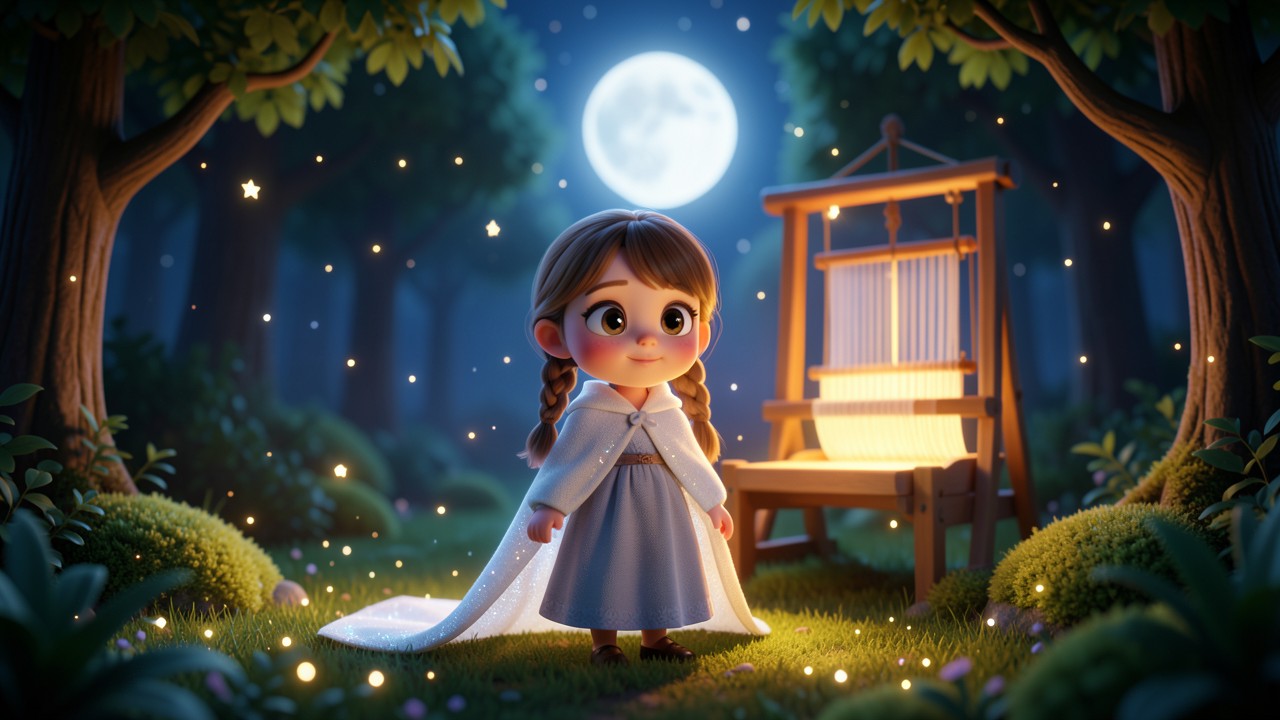 Folk Narratives Stories: The Moonlit Weaver