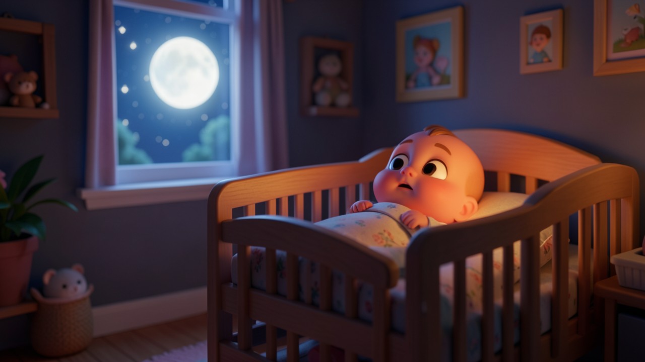 A Bedtime Story for Infant: The Moonlight Lullaby