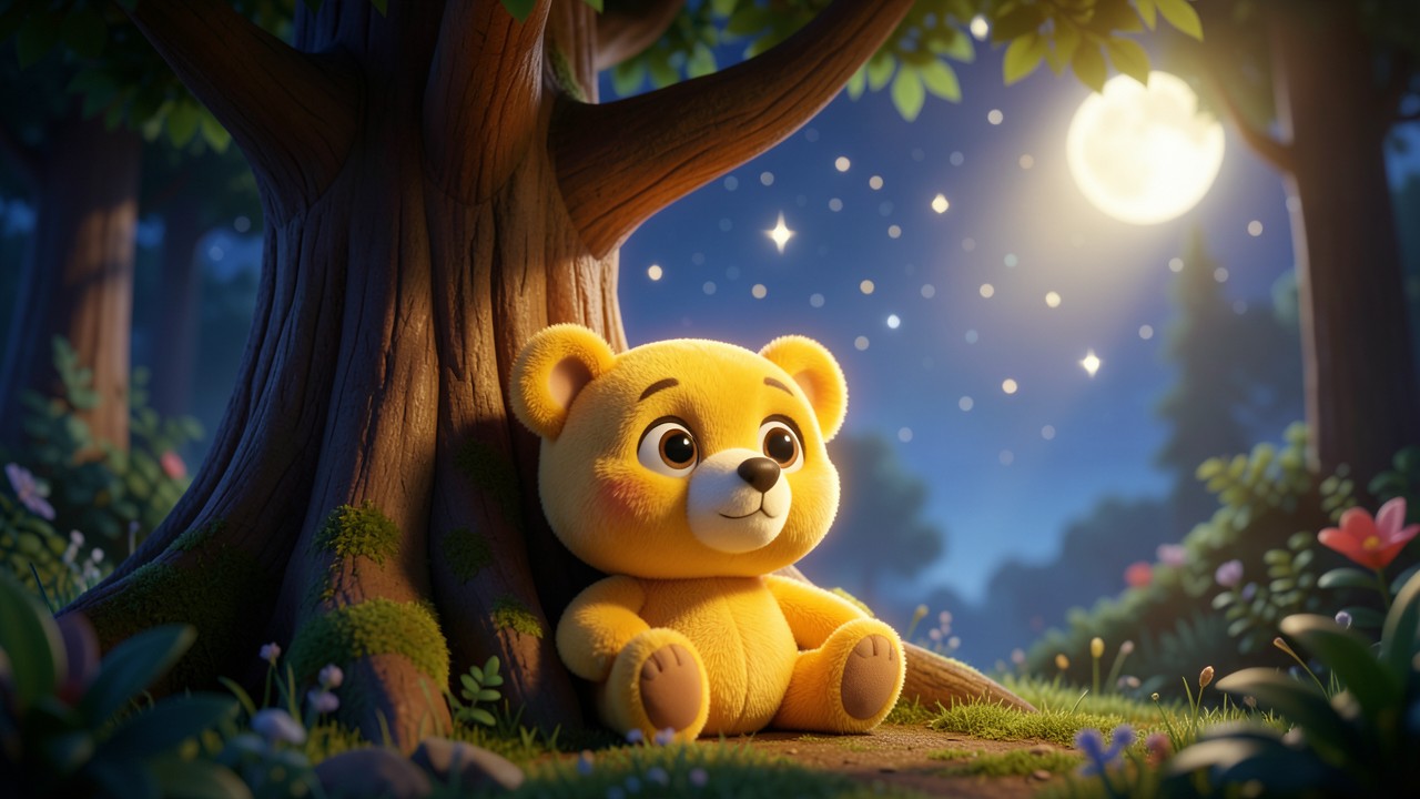História Infantil para Dormir: O Ursinho que Sonhava com Estrelas